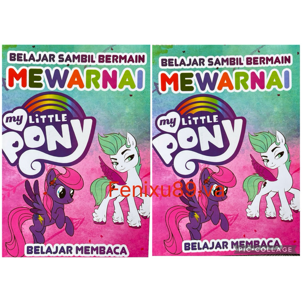 Buku Mewarnai Little Pony jumbo 002