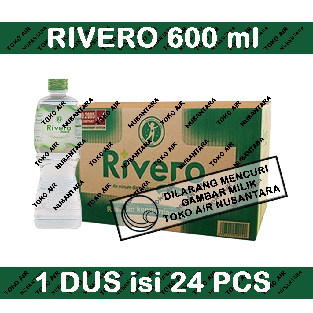Rivero 600 ml - Air Demineral & Air Reverse Osmosis