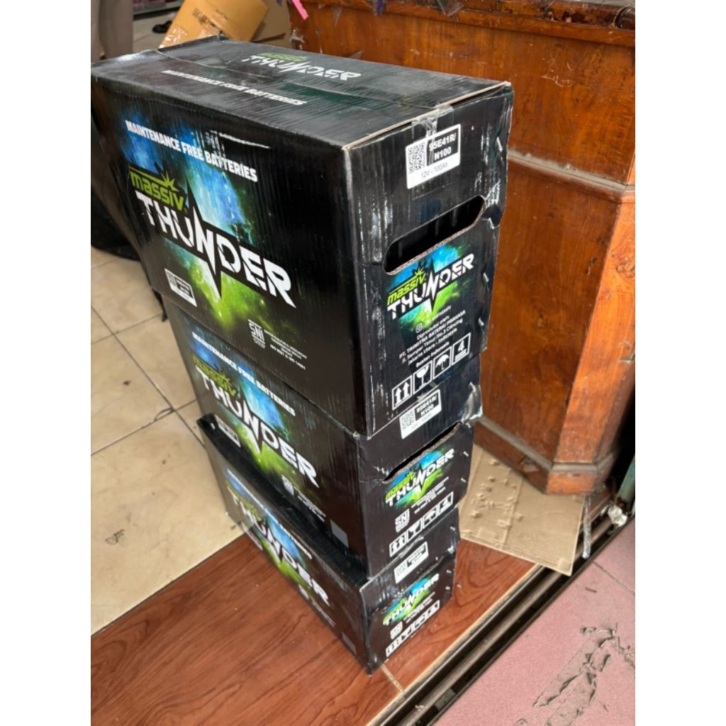Aki MF N100 Massive Thunder 12v 100ah kering
