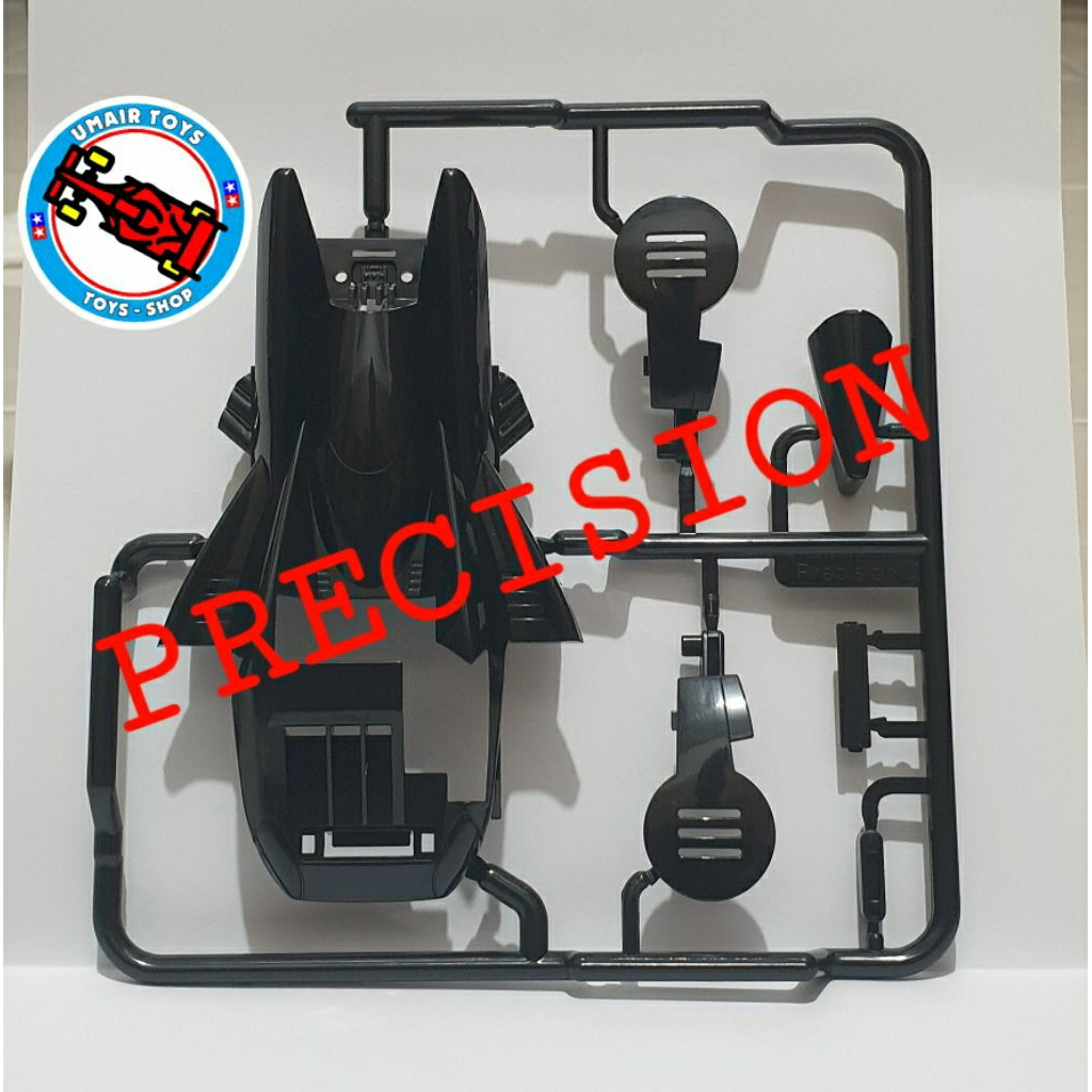 Tamiya Body Strato Vector ABS / Rep body tamiya strato vector black / Hitam bahan abs