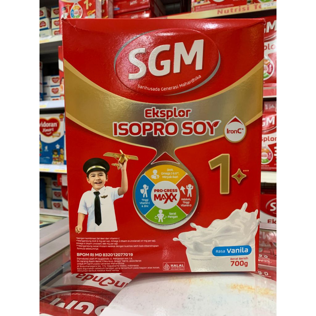 

SGM SOYA 1+ Vanila 700 GR