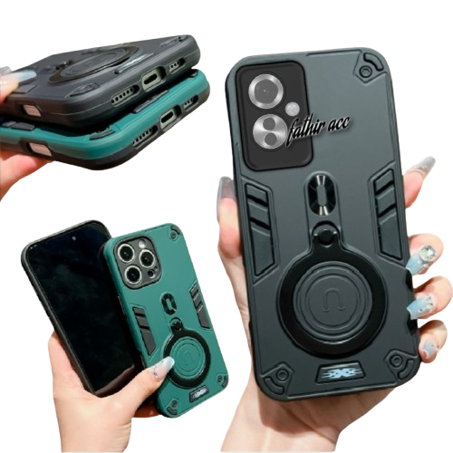 CASE UNTUK HP OPPO RENO 11F CASING STANDING CASE RING PRO HARDCASE HP ROBOT NEW COVER