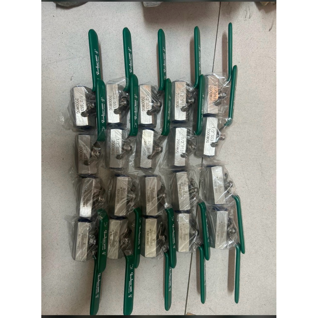 ball valve bambo ss316 1/2”inch 2000psi/ball valve stainless 316 2000psi bambo 1/2”inch