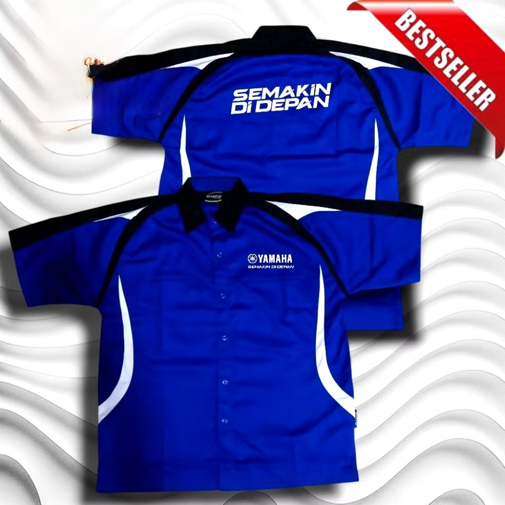 terBaru kemeja bordir Yamaha kemeja Yamaha baju Yamaha seragam Yamaha Pdh Yamaha Pdl Yamaha kemeja k