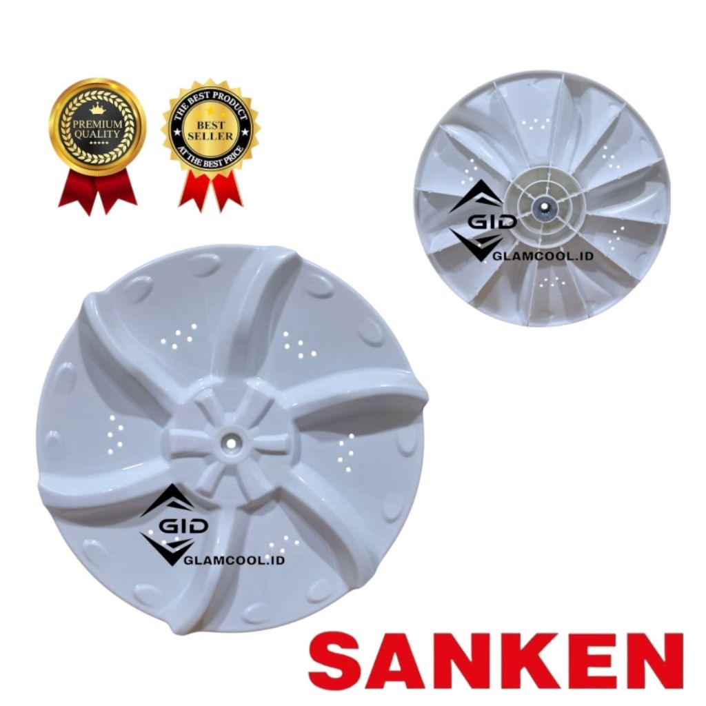 PULSATOR MESIN CUCI SANKEN 1 TABUNG 33CM  GIGI 11