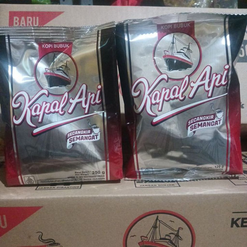 

Kopi Bubuk Kapal Api 125gram & 250gram