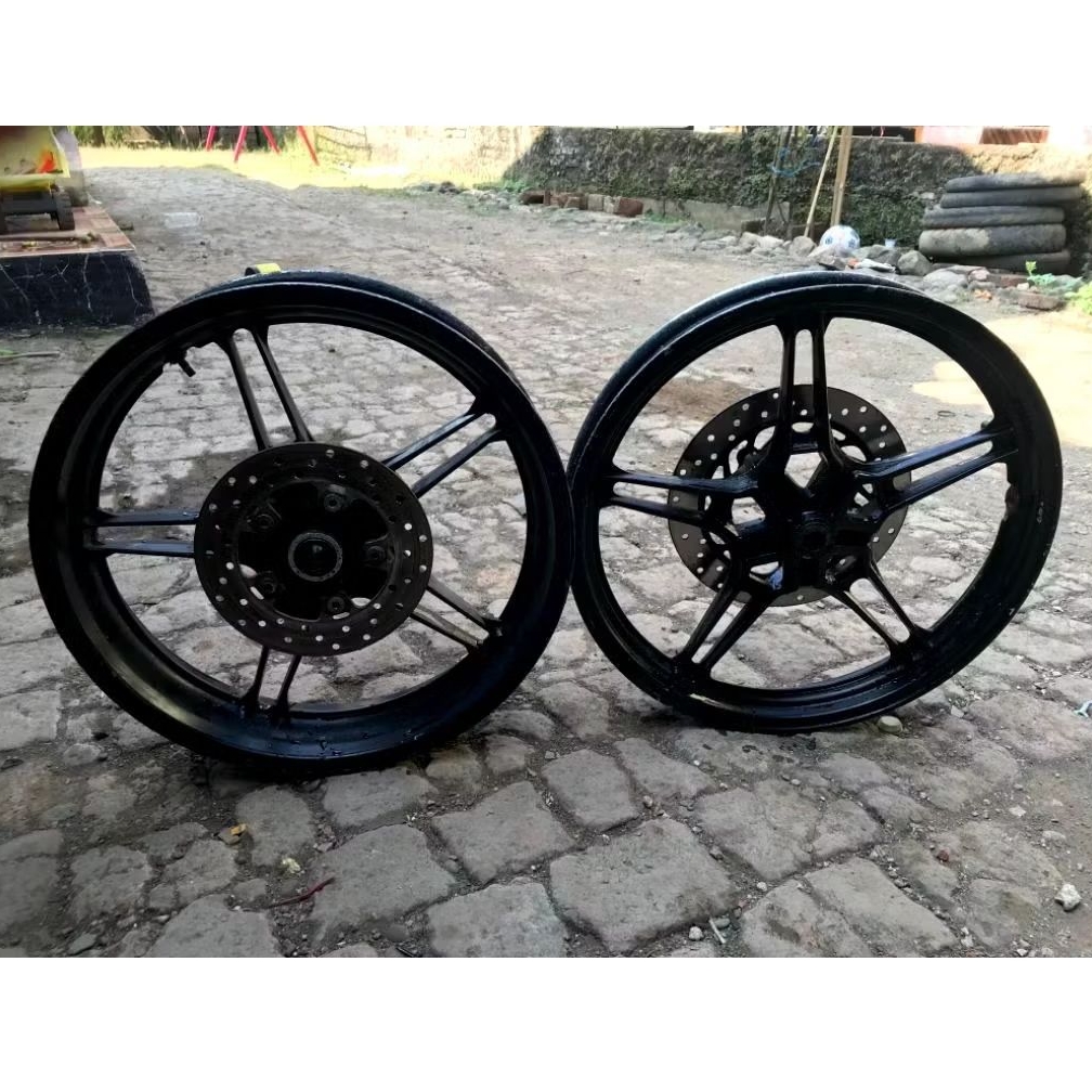 velg Vixion New depan belakang original cabutan