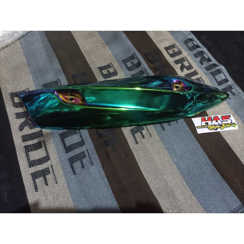 cover list tameng knalpot yamaha mio j , soul gt , fino 115/125 fi original heng thailand