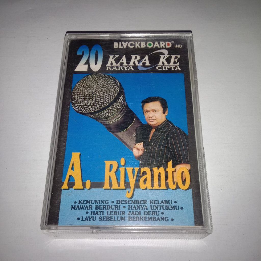 Kaset 20 Karaoke Karya Cipta A Riyanto