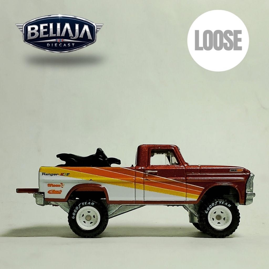 HOT WHEELS TEXAS DRIVE' EM WHITE BROWN LOOSE