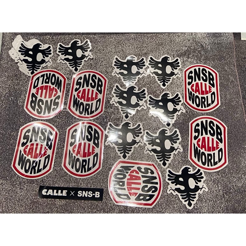 

Stiker Brand Collab SNSBxCALLE