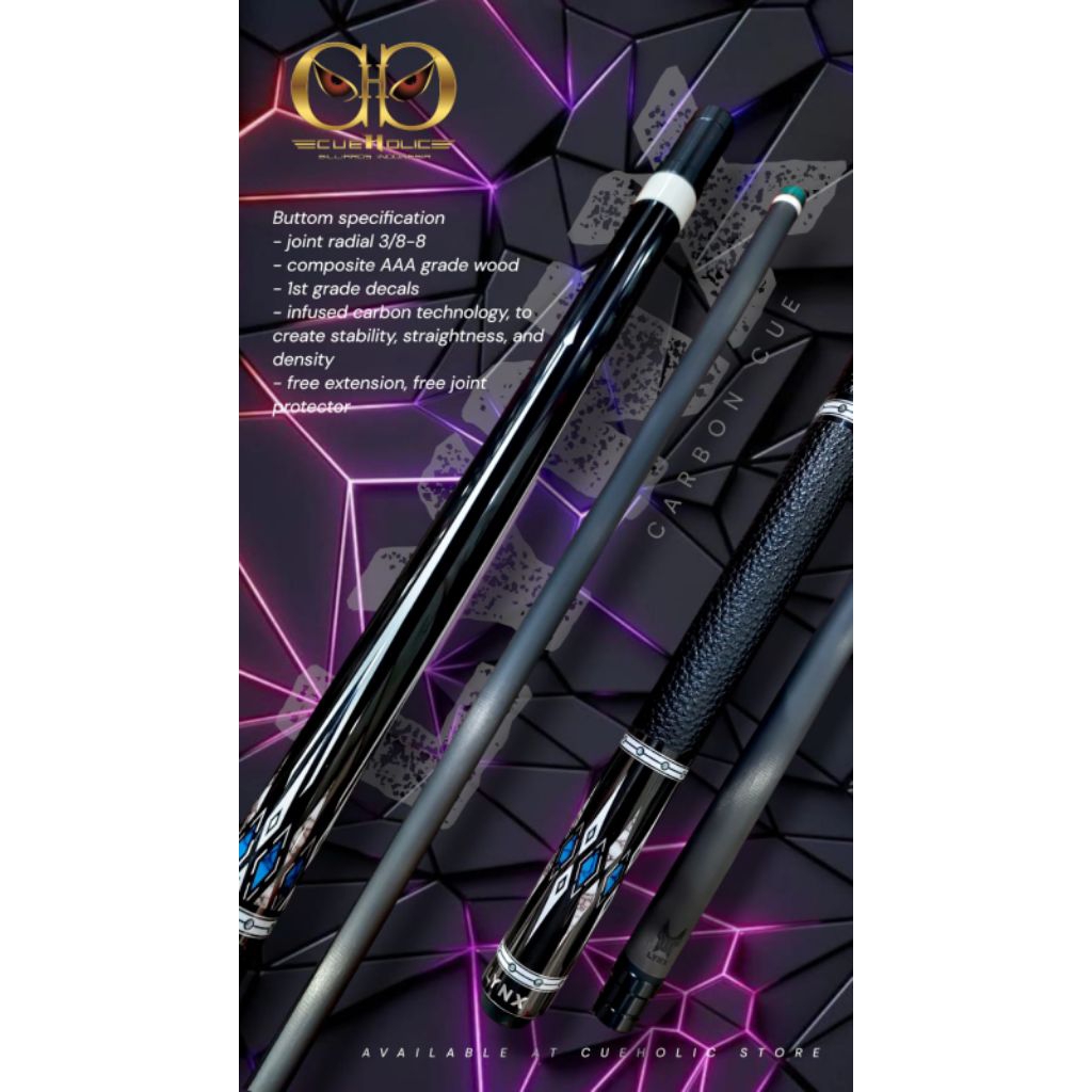 LYNX CARBON CUE GEN 3 - AZURE