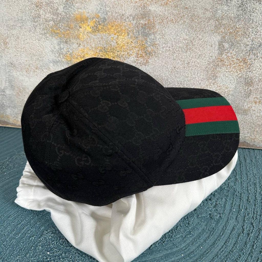 GUCCI GG BASEBALL CAP BLACK