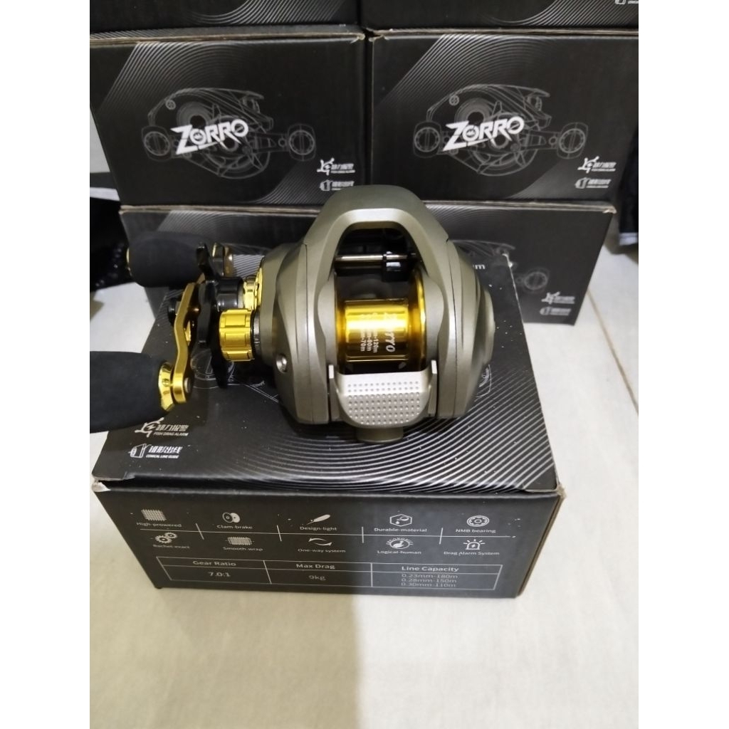 reel pancing Zorro metanium celiker