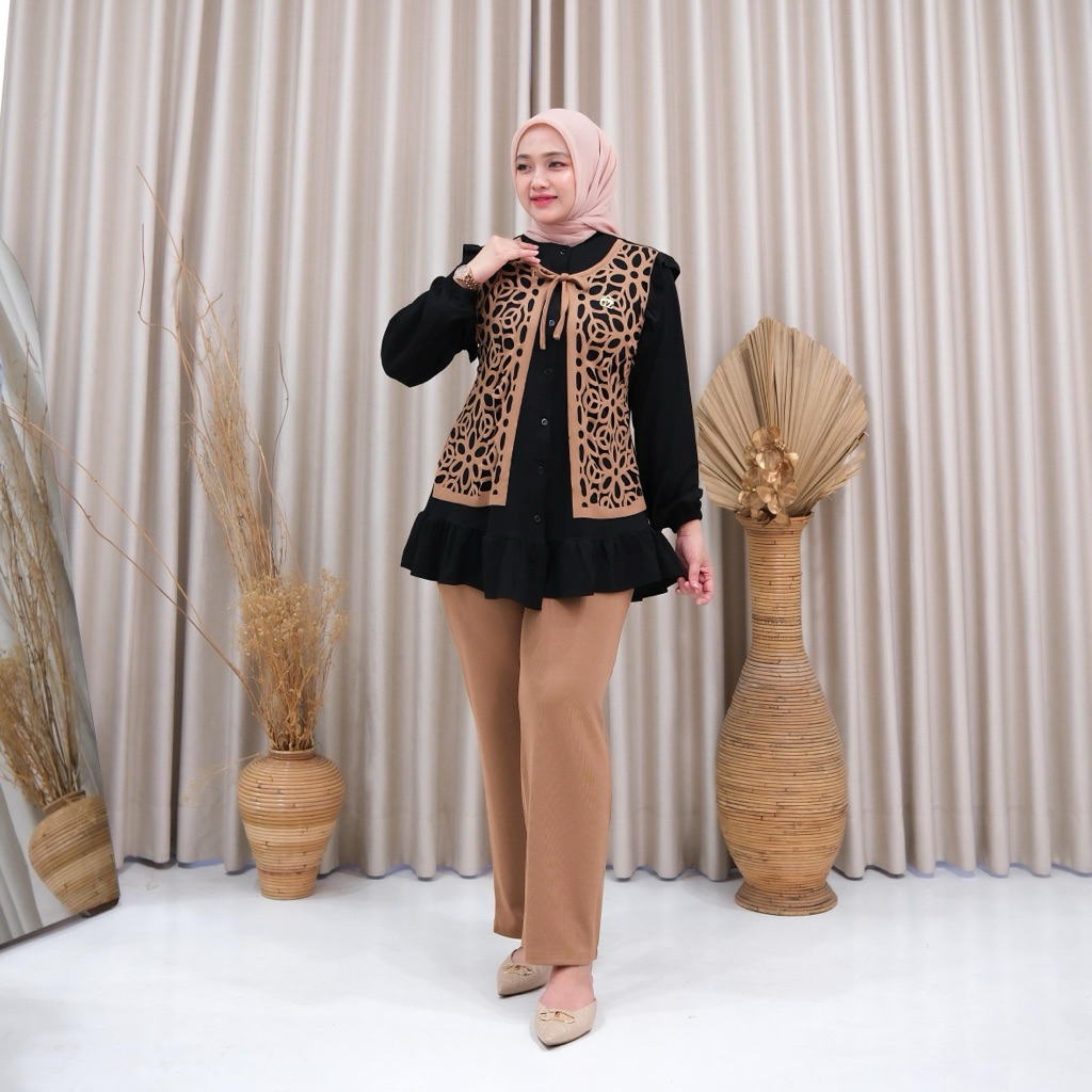Gwenza - Nona Setelan Celana - Muslim Wanita
