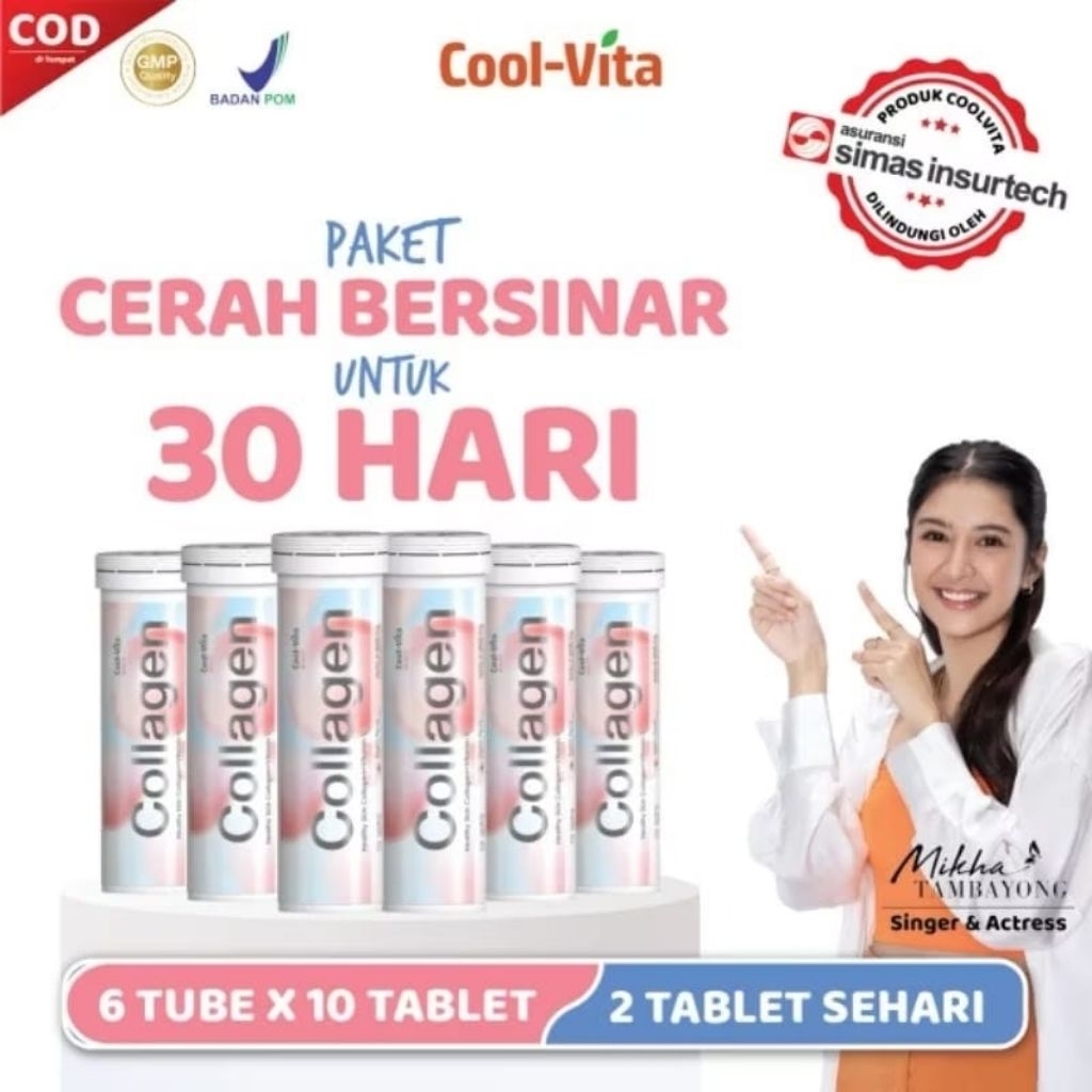 Coolvita healthy skin minuman collagen