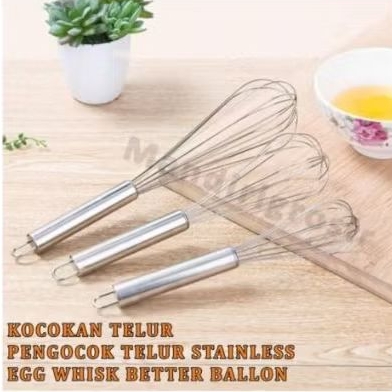 KOCOKAN TELUR STAINLES/KOCOKAN TELUR TANGGUNG/ALAT PENGOCOK KOCOKAN TELUR