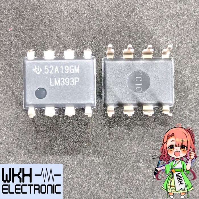 ORIGINAL LM393 393 LM393N LM393P DUAL DIFFERENTIAL COMPARATORS DIP8 IC
