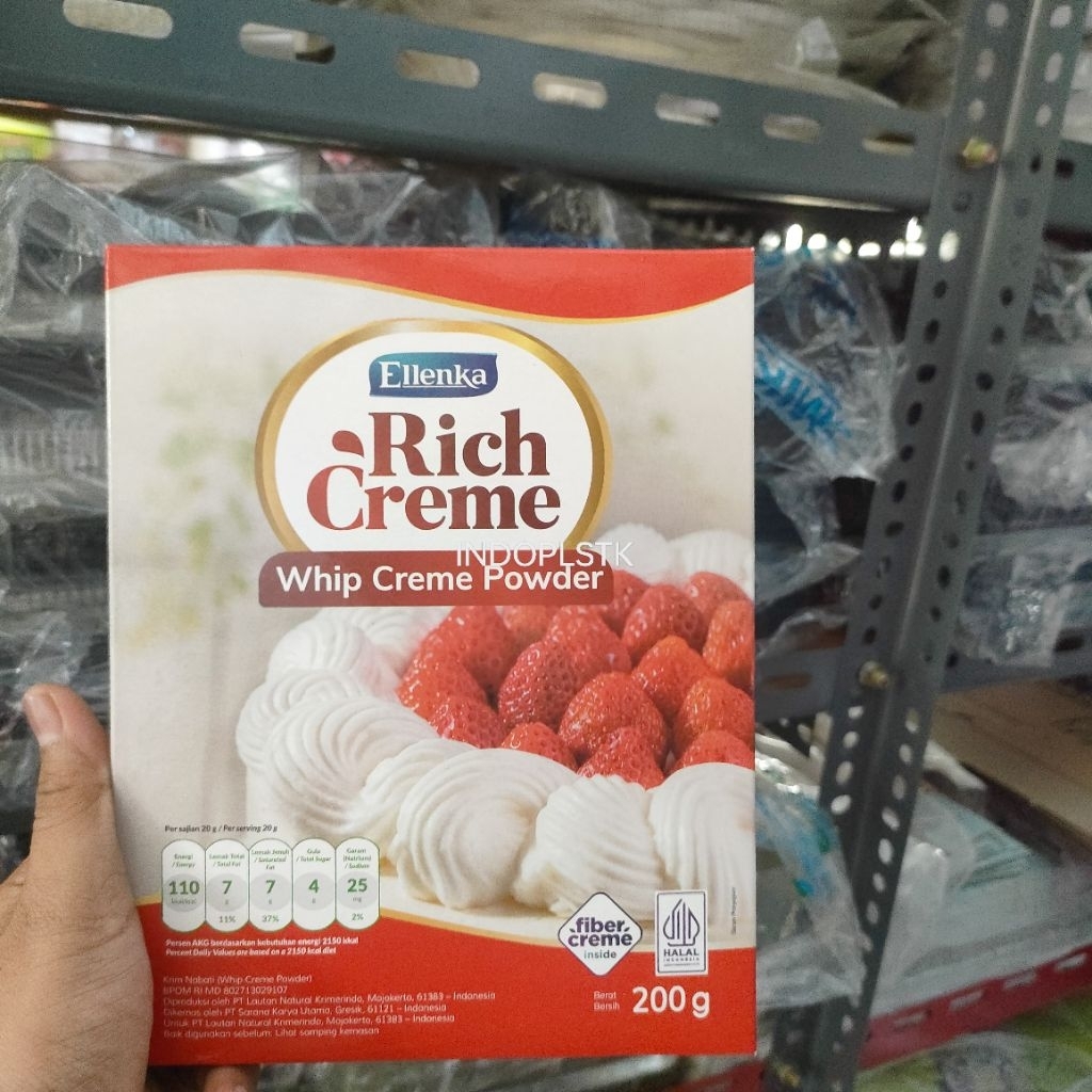 

whip creme powder rich creme