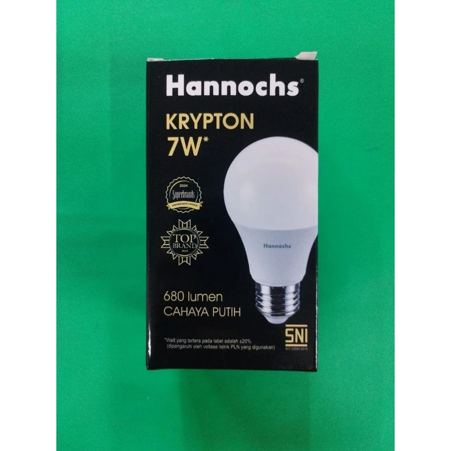 Hannochs LED Bulb Krypton - Bohlam Lampu LED Krypton - Bola LED Krypton - 7w - Variant - Variasi