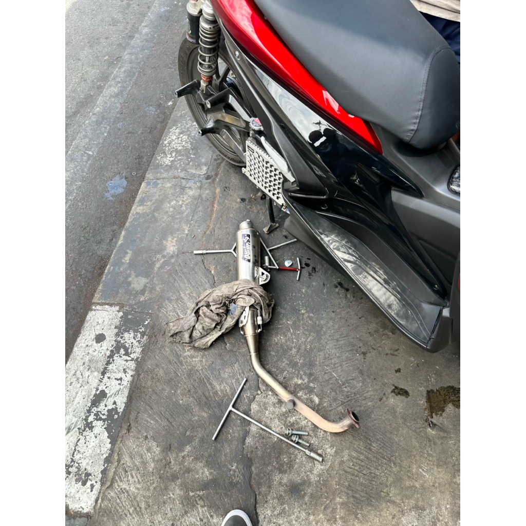 Knalpot Shijiro M3 More Fullpower AEROX