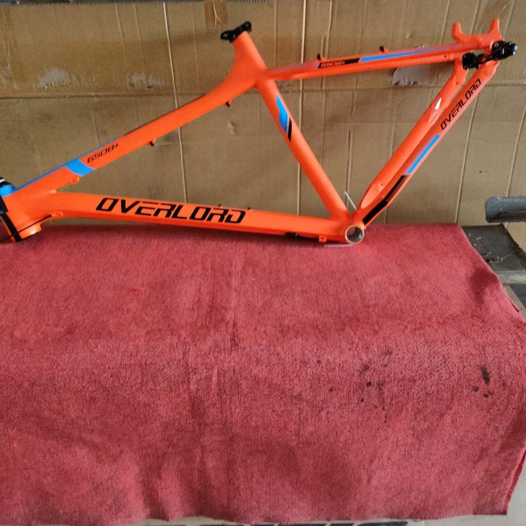 Frame MTB 27,5 ORANGE-BLUE