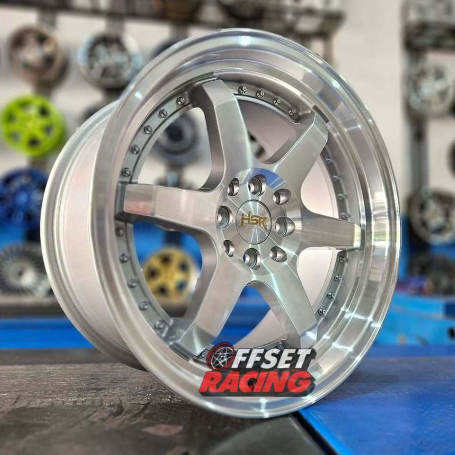 Velg R17 Celong Jazz Yaris Swift Livina Freed City Velg Mobil HSR BORGO Ring 17 Baut 4
