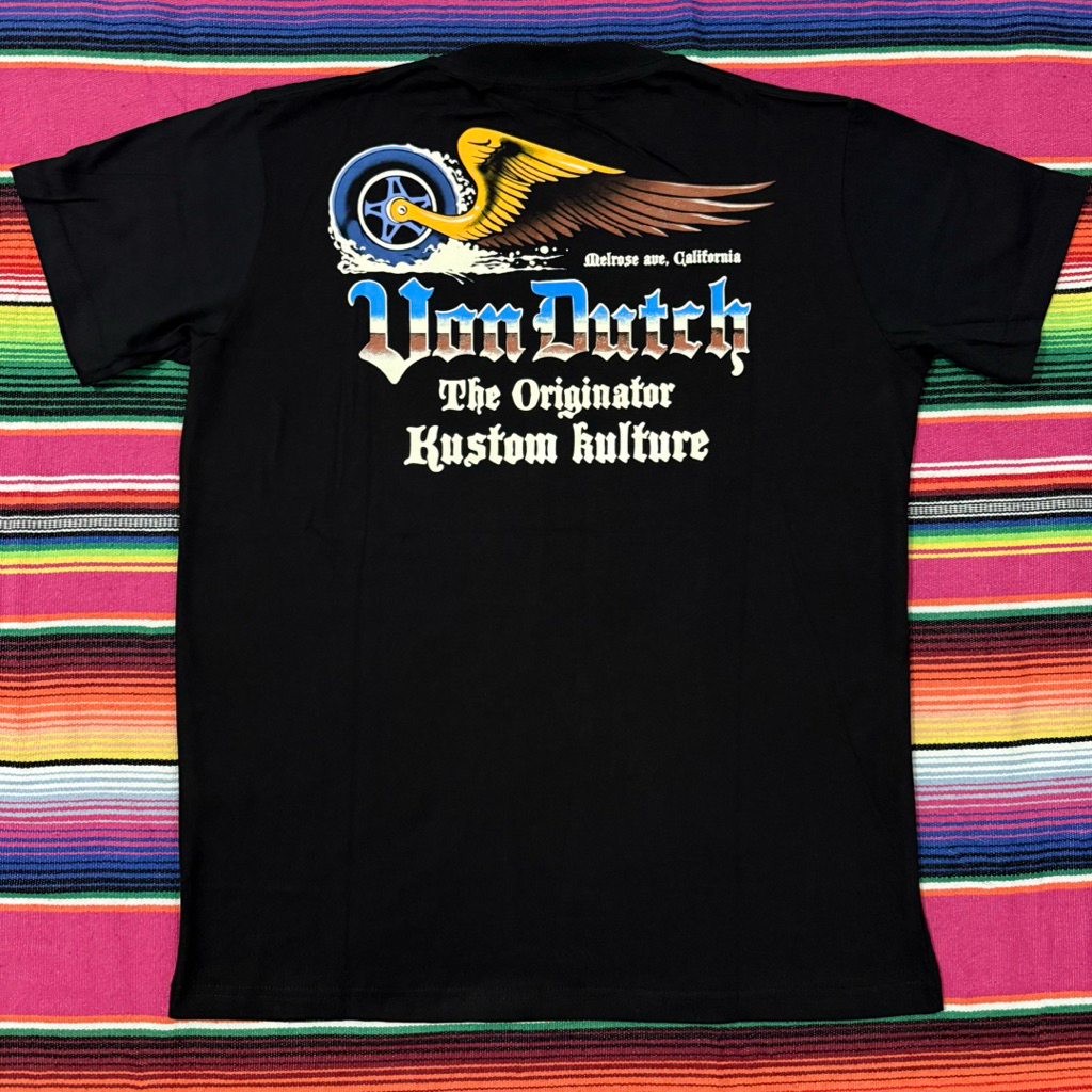 T SHIRT VONDUTCH ORIGINAL BLACK