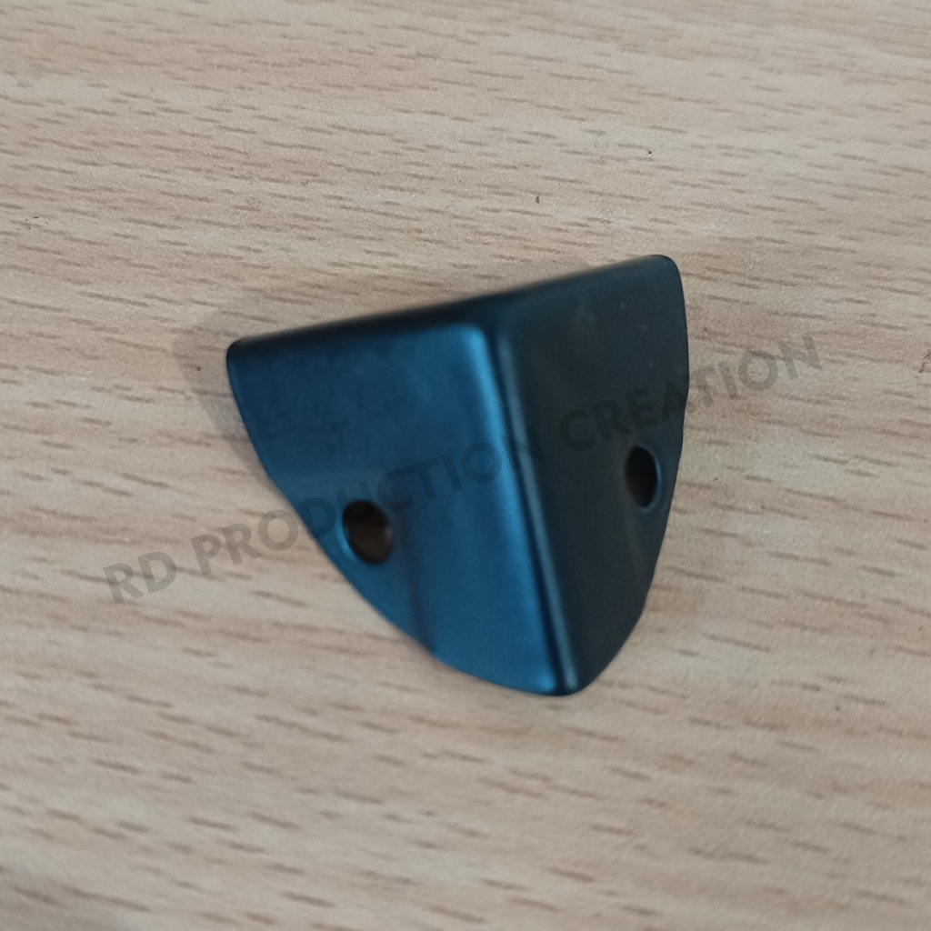 siku Pelindung Sudut Besi, Pelindung Tepi Sudut Meja, Kotak Perhiasan,siku kotak mini hitam