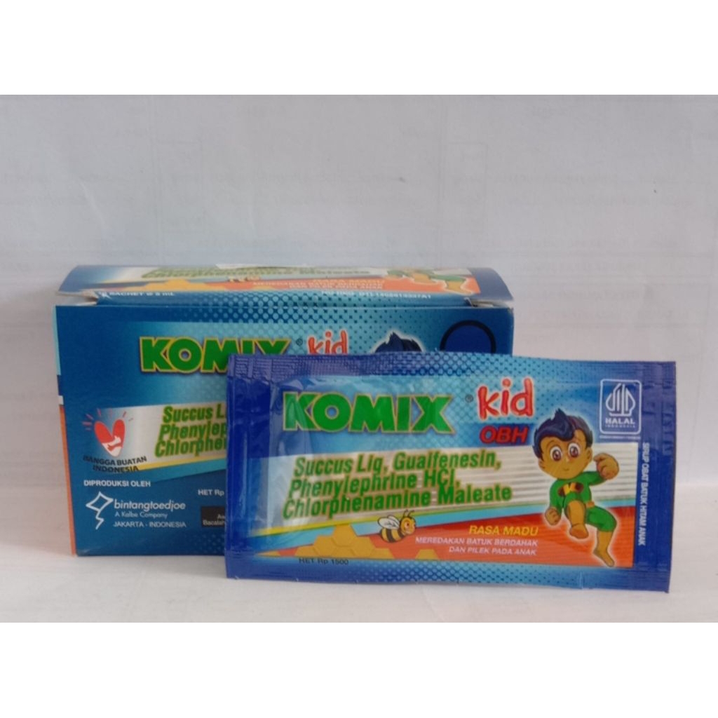 Komix kid OBH /sachet meredakan batuk berdahak