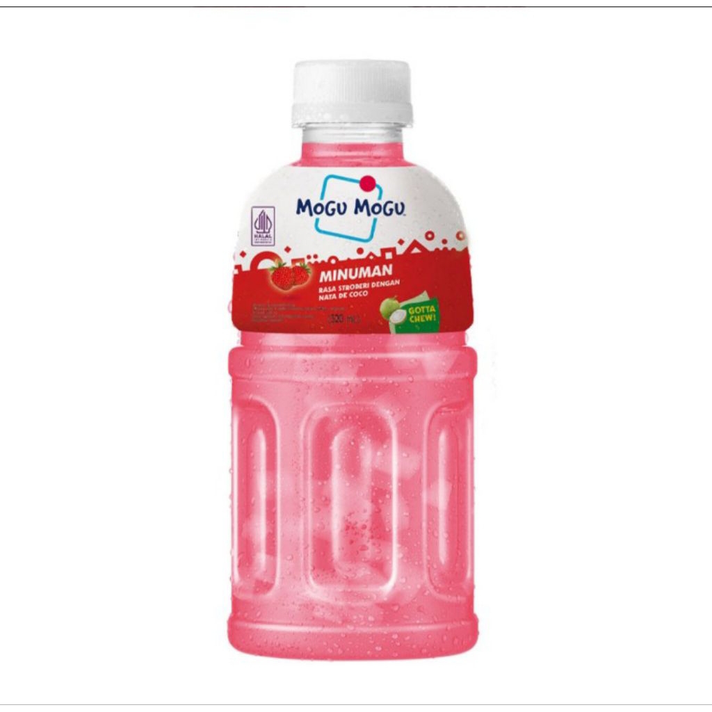 

Mogu Mogu Minuman Nata De Coco Rasa Stroberi 320 ml
