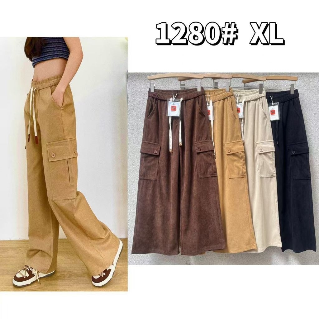 ( New Series ) Celana Kulot Cargo Codoray Import Premium, celana wanita kulot kodoray GOOD, Celana k