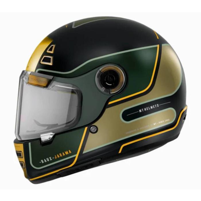 HELM MT HELMETS - JARAMA BAUX B6 MATT GREEN