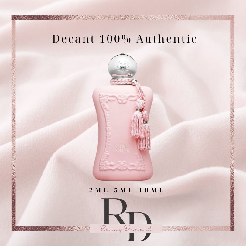 Decant PDM Delina Exclusif Original | Parfum Mawar, Oud & Vanilla Mewah | 2ML 5ML 10ML