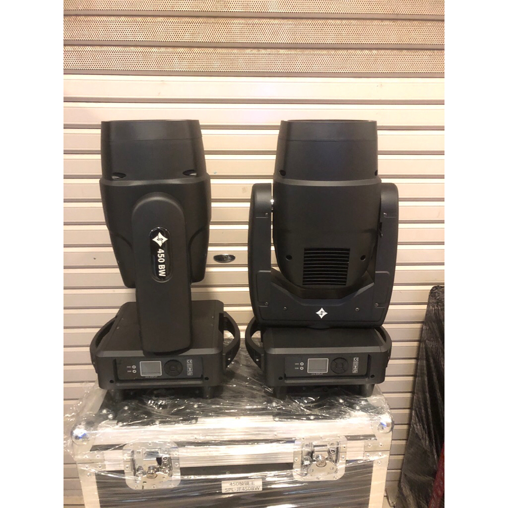 Moving Head Beam 450W SPRK + Ring LED RGB Lampu Panggung Profesional