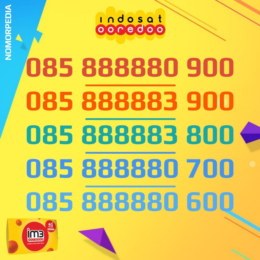 NOMOR CANTIK 88888 00000 INDOSAT IM3 | KARTU PERDANA CANTIK INDOSAT IM3 | Nomor Cantik Indosat IM3 N