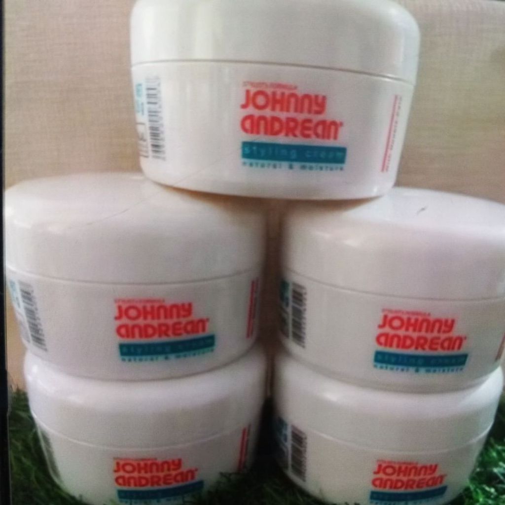 [5 PCS] JOHNNY ANDREAN Net 125 g/ 5 Pcs Minyak Rambut Johnny Cream