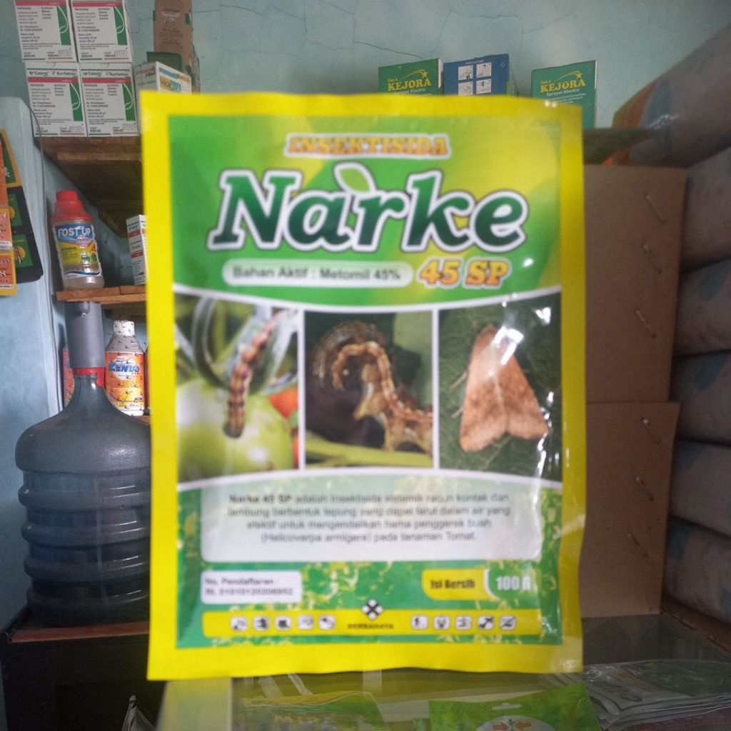 Insektisida NARKE 55 WP [metomil] 100 gr