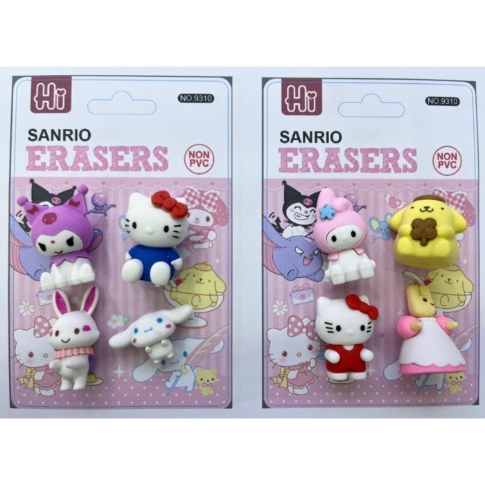

*KA* (1 PCS) STIP KARAKTER ANAK / ERASER / PENGHAPUS SANSFRIEND LUCU / PENGHAPUS POTONG/MOTIF BONEKA