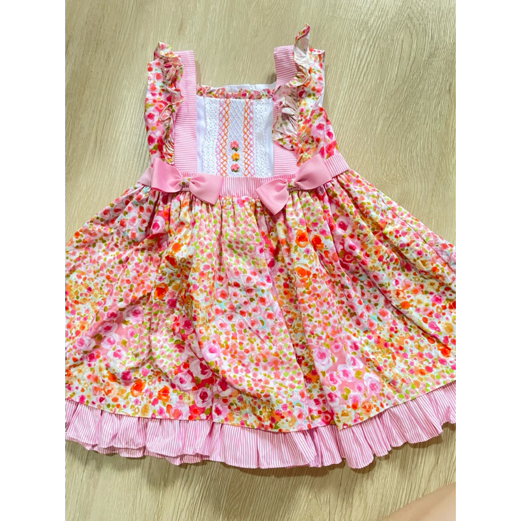 PRETTY ORIGINALS - Summer Floral Dress 6Y