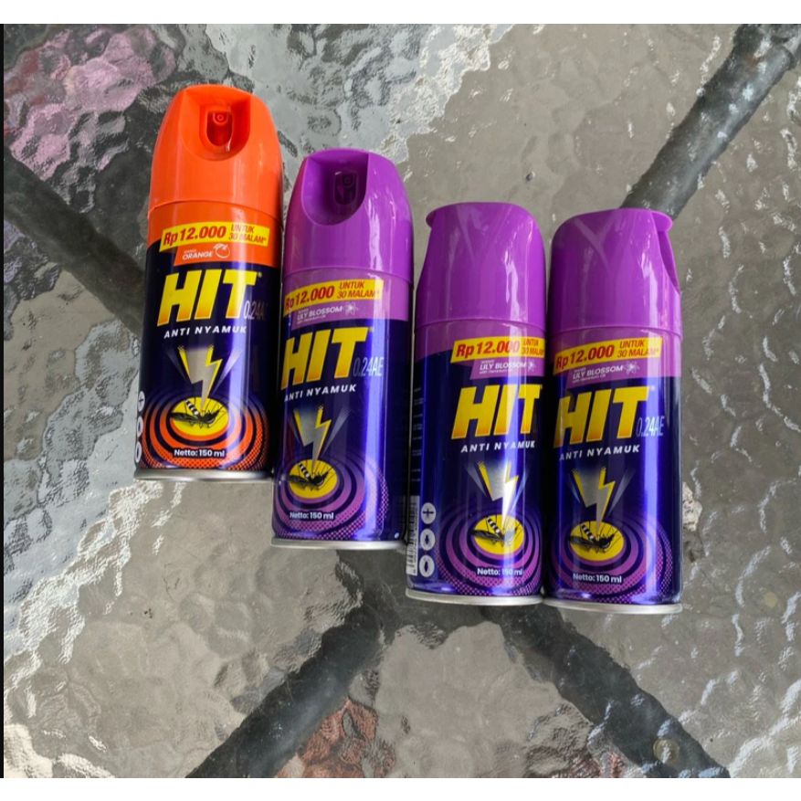 Hit Anti Nyamuk Semprot Kemasan 150 ml Hemat & Murah
