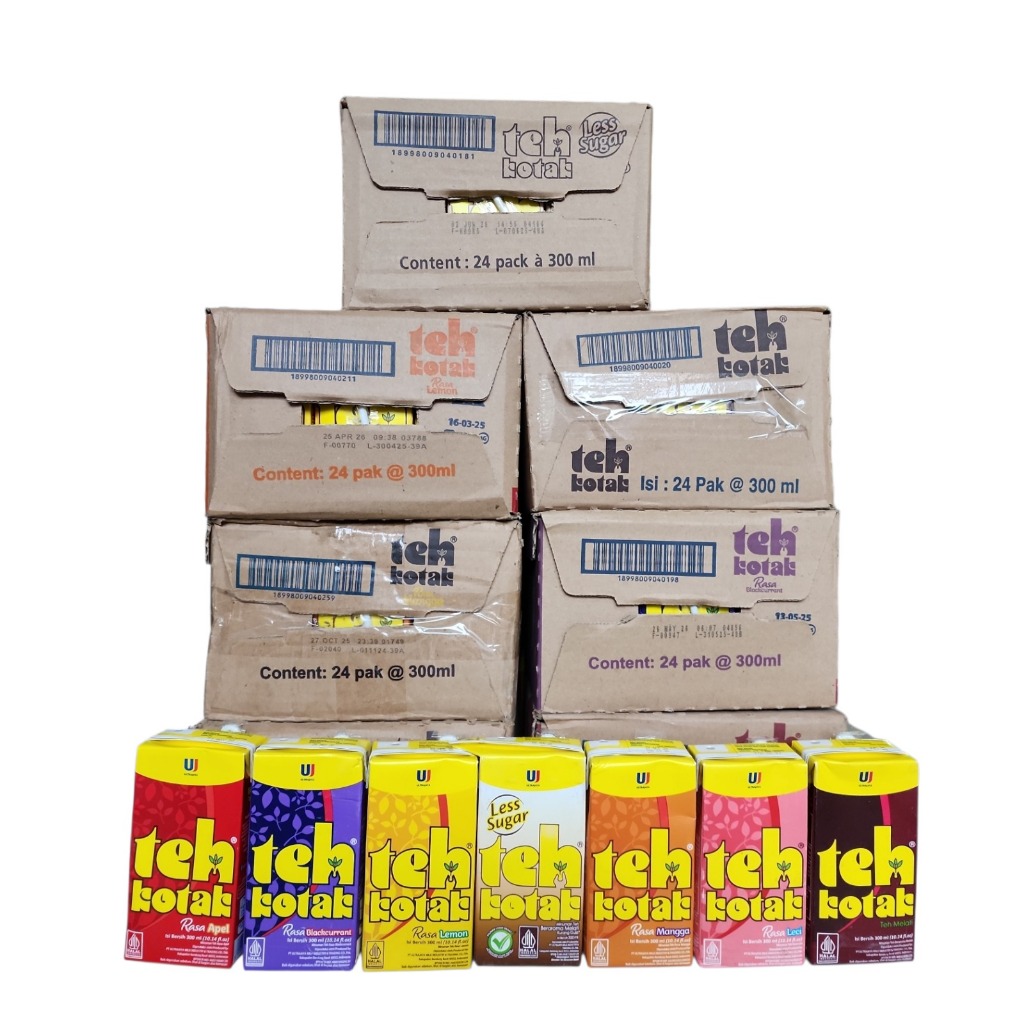 

Teh Kotak KARTON - Netto 300 ml x 24 pcs