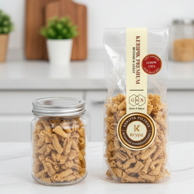 

KERIPIK USUS AYAM CRISPY ORIGINAL PREMIUM 250 Gram SUPER RENYAH