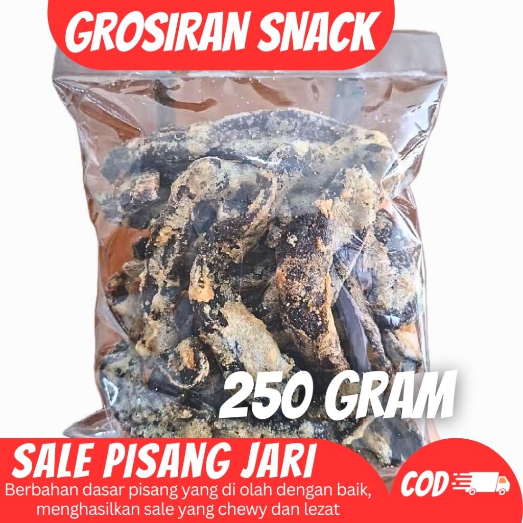 

(250 GRAM) SALE PISANG JARI