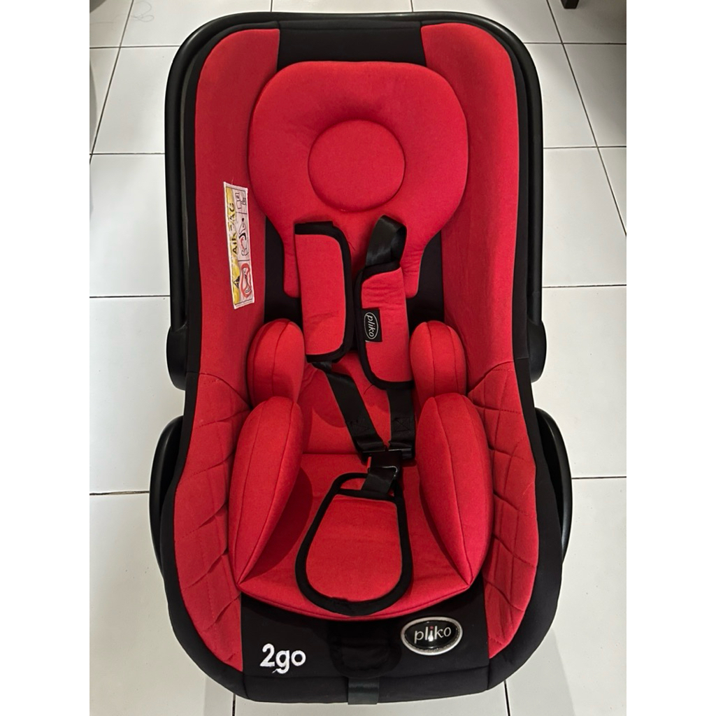 Pliko PK-02 2go Baby Car Seat / Dudukan Mobil Bayi - preloved