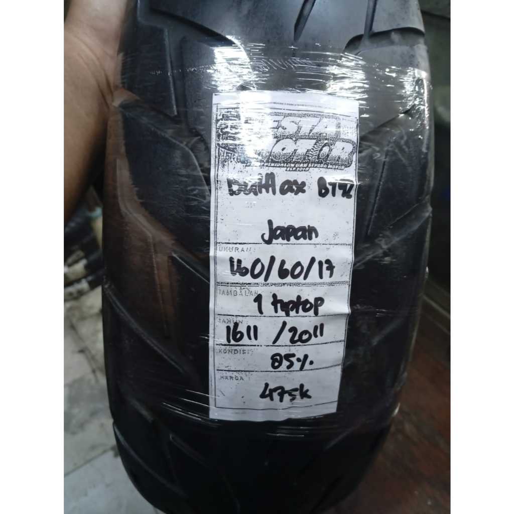 BAN COPOTAN BATTLAX BT 92 RING 17 UKURAN 160 60 17 KODE1611