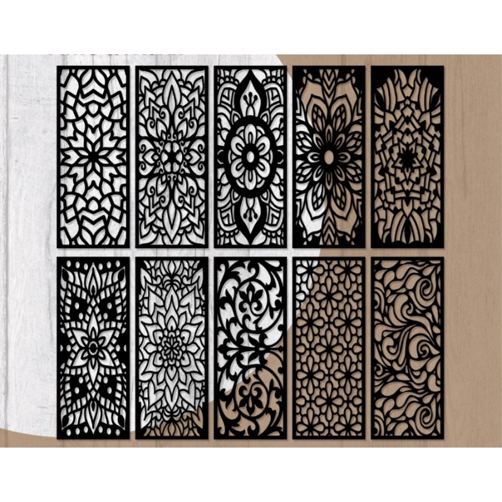 KRAWANGAN PVC BOARD / ORNAMEN PVC FOAM BOARD TEBAL 3 mili uk 60x250 / ORNAMEN DINDING / DEKORASI HIA