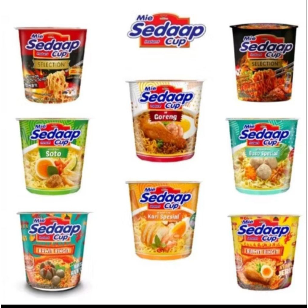 MIE SEDAAP CUP | POP MIE | MIE GELAS