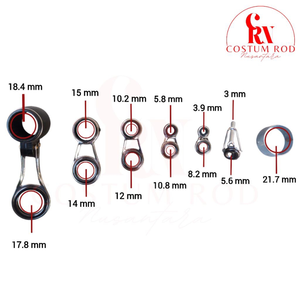 RING SET JORAN SURF UK 390CM