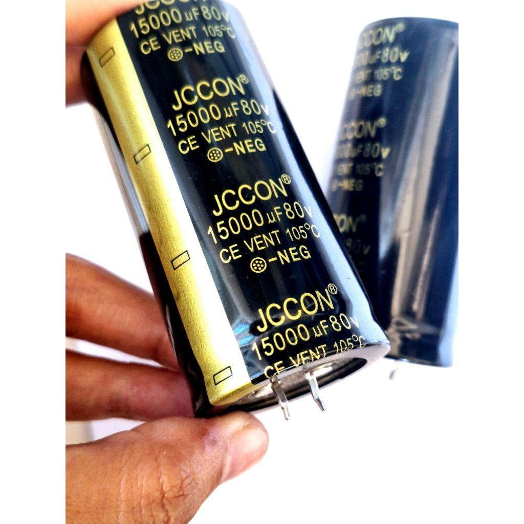 Beaded Bloom Capasitor Elco 15000Uf 80V Elco 15.000/80V Jccon Original